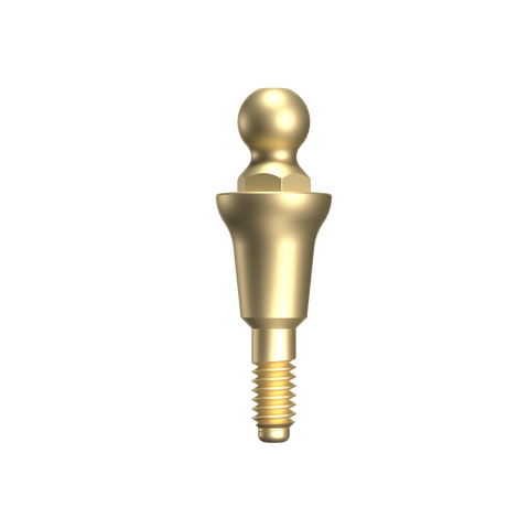 Placement of Ball Abutment and Restoration