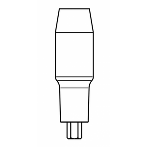 Cylinder Abutment for 4.8mm Implant, Standard Platform