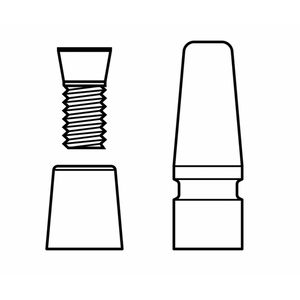 Transfer for Abutment for Screw Retained Prosthesis, Green 2.2