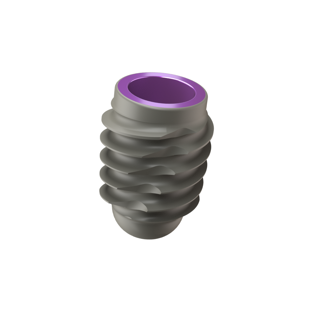 Implant One 400 Series 5.5 mm Wide Thread implant