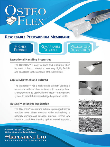 OsteoFlex™ Resorbable Pericardium Membrane