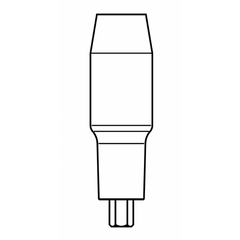 Cylinder Abutment for 4.8mm Implant, Standard Platform