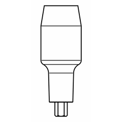 Cylinder Abutment for 4.8mm Implant, Large Platform