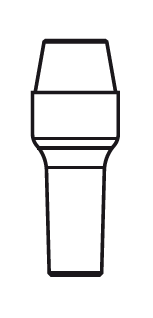 Leone MUA Abutment, Green