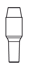 Leone MUA Abutment, Green