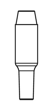 Leone MUA Abutment, Green