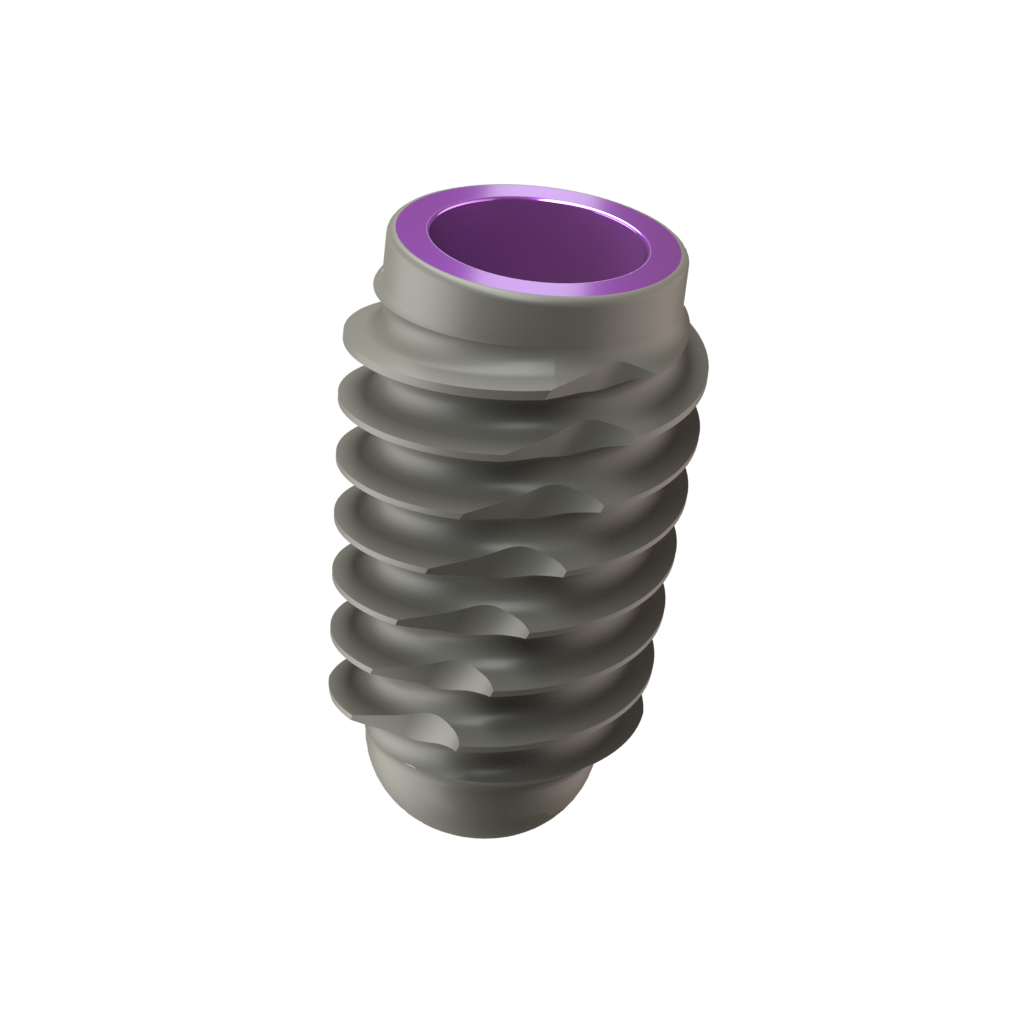 Implant One 400 Series 5.5 mm Wide Thread implant