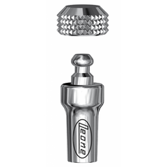 O-Ring Overdenture Abutment for 4.8mm Implant, Straight